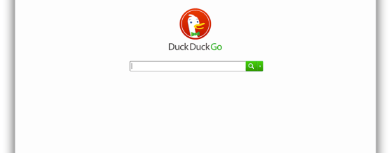 Suchmaschine DuckduckGo