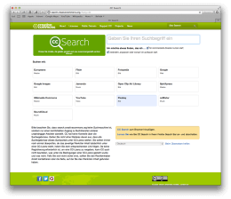 Creative Commons Searchengine