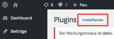 WordPress - Plugin installieren