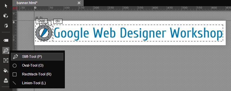 Google Web Designer - Pen Tool