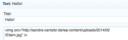 HTML für Einsteiger: Die kopierte URL findet sich zwischen den beiden Anführungszeichen wieder.