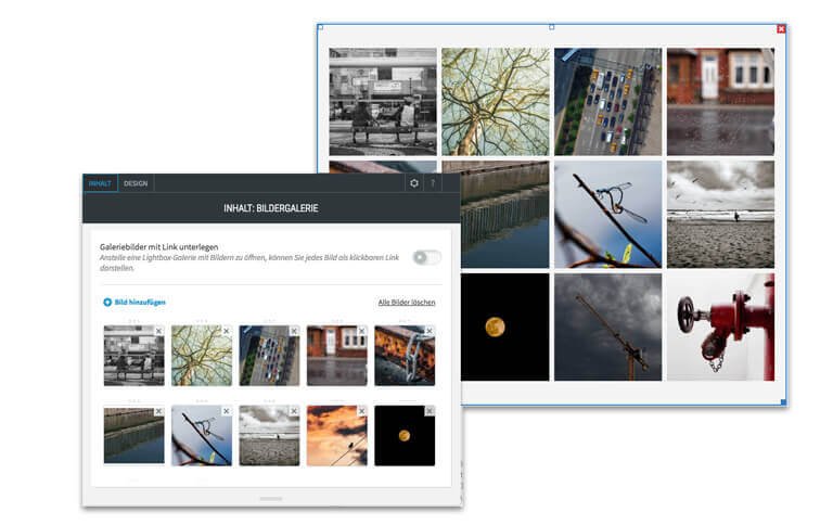 Website Builder, Template for Photographers-Website