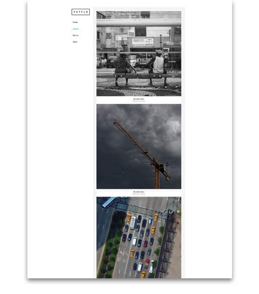Website Builder, Template for Photographers-Website