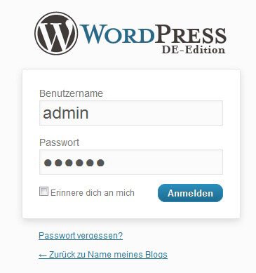 Wordpress, Complete WordPress Installation